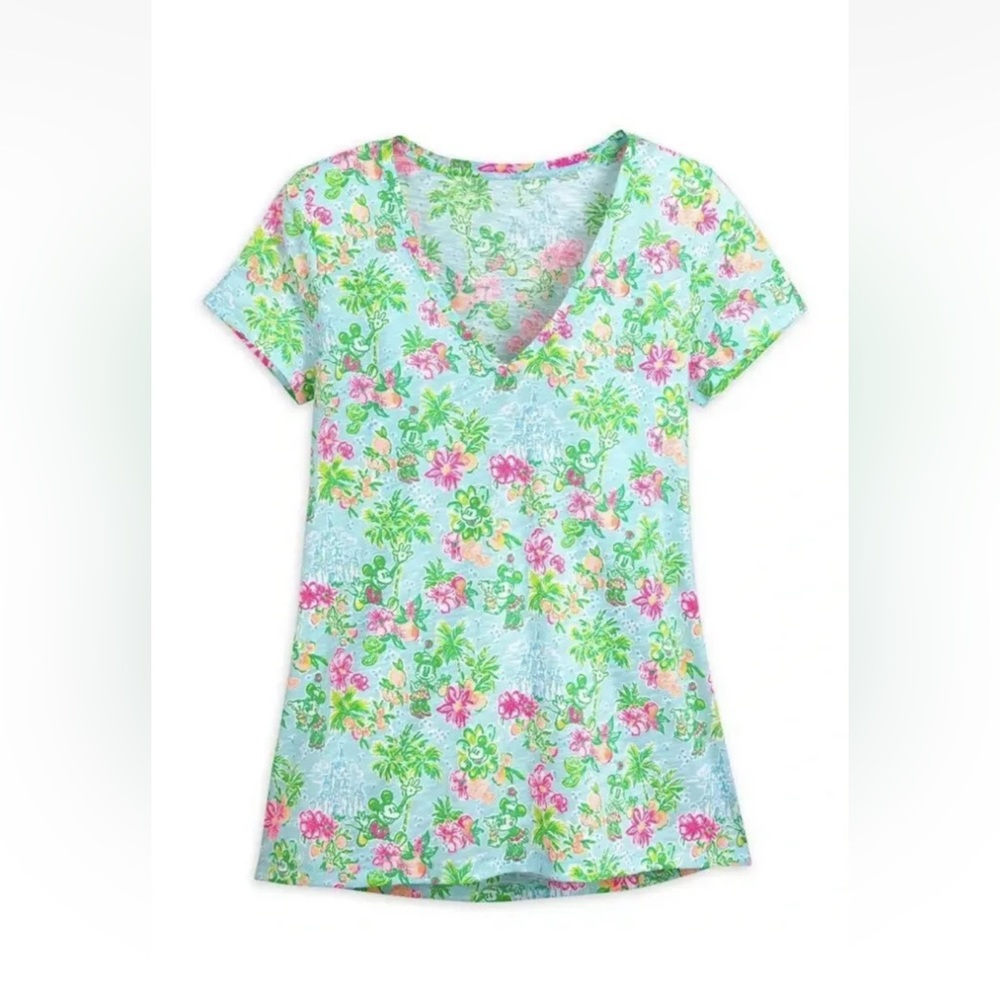 Lilly Pulitzer Disney Limited Edition Top Etta NWT XXL